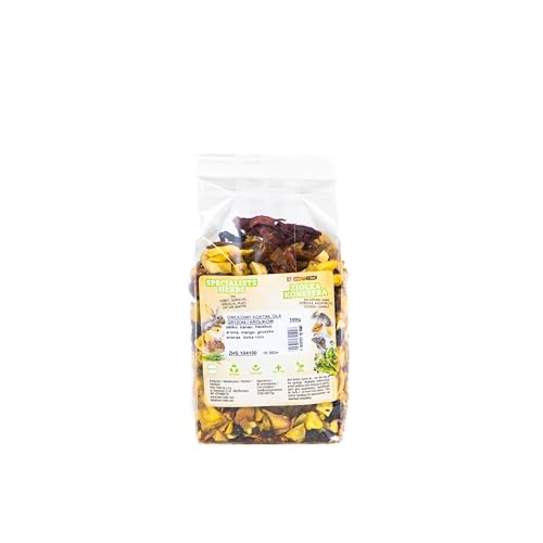 Obstsalat für Nagetiere, Getrocknetes Obst Nager, Bananenchips, Apfelchips, Mango, Ananas, Birne, Kaninchenfutter Getreidefrei, Meerschweinchen, Chinchilla, Hamster und Kaninchen Leckerlies Obstsalat für Nagetiere, Getrocknetes Obst Nager, Bananenchips, Apfelchips, Mango, Ananas, Birne, Kaninchenfutter Getreidefrei, Meerschweinchen, Chinchilla, Hamster und Kaninchen Leckerlies von Ham-Stake
