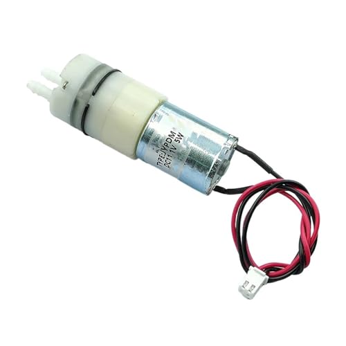 HamPaesk 1 Stück JYPDM-1 Micro 370 Wasserpumpe DC 6 V-12 V 11,1 V Kleine 27-mm-Membranwasserpumpe Strahlpumpe selbstansaugende Saugwasserpumpe von HamPaesk