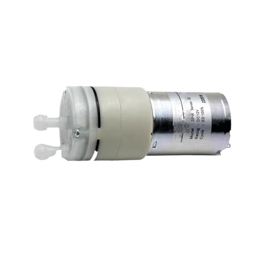 HamPaesk 1 stück 02 DC 12 V 0,3 L/Min Low Flow Wasserpumpe Selbstansaugende Elektrische Membran Micro 370 Pumpe for Haushaltsgeräte von HamPaesk