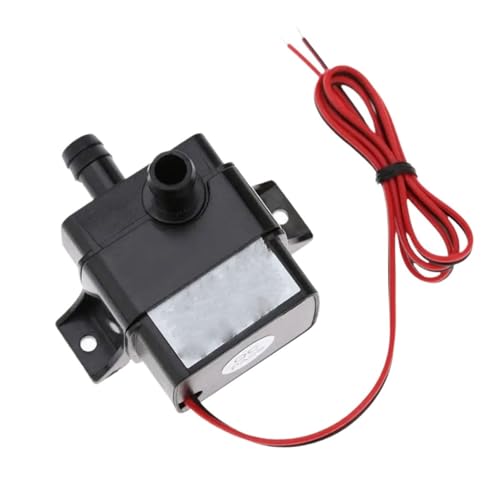 HamPaesk 1 stück 12 V 4,8 W 240L H wasserdichte Wasserpumpe Power Bürstenlosen DC Micro Pumpen Membran Tauch Brunnen Aquarium Pumpen von HamPaesk
