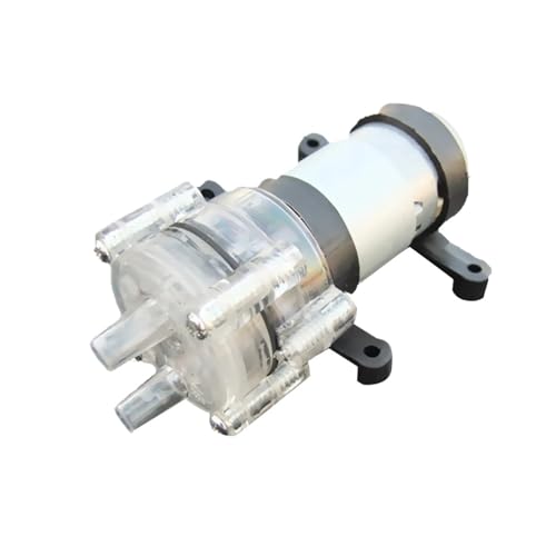 HamPaesk 1 stück 385 DC 6 V-12 V Pumpe Hohe Temperaturbeständigkeit 100 Grad Celsius Mini Micro Wasserpumpe Membran Wasserpumpe Vakuumpumpe von HamPaesk
