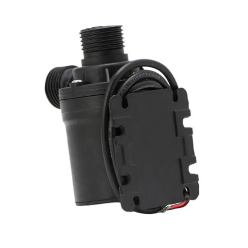 HamPaesk 1 stück DC 12 V/24 V Wassertransferpumpe wasserdichte Immersion 800L/h Bürstenloser Motor for Kühlsystem Brunnen Heizung(12v) von HamPaesk