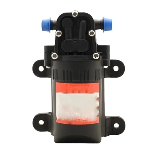 HamPaesk 1 stück DC 12 V 70PSI 3.5L Landwirtschaftliche Elektrische Wasserpumpe Schwarz Micro Hochdruck Membran Wassersprüher Autowaschanlage von HamPaesk