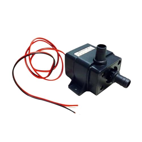 HamPaesk 1 stück DC12V 400MA 240L/H Wasserpumpe Micro DC Bürstenlosen Aquarium Hydrokultur Stille Zirkulation Tauchpumpen AD20P-1230C von HamPaesk