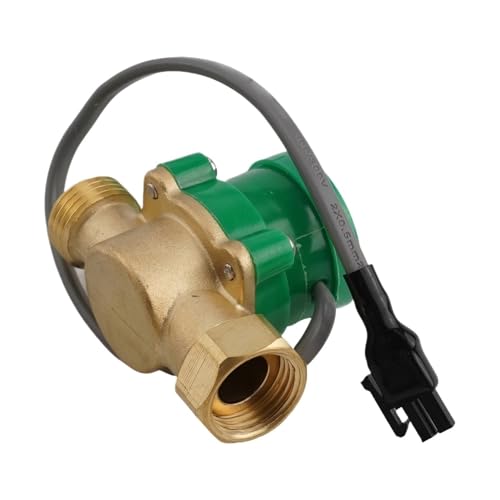 HamPaesk 1 stück G1/2 "-1/2" Heiß-Und Kaltwasser-umwälzpumpe Booster Flow 1.5A Pumpen Zubehör Messing Umwälzpumpe von HamPaesk