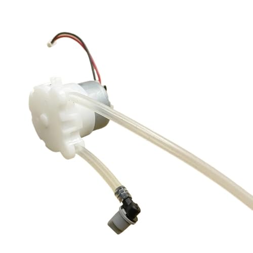 HamPaesk 1 stück Micro Schlauchpumpe DC 5 V 6 V Kleiner 500 Metallbürsten-Getriebemotor Dosierung von Flüssigkeitswasser Squeeze for Labortintenprobenahme(A with Cable) von HamPaesk