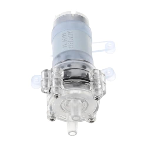 HamPaesk 1 stück R385 Mini Wasserpumpe 6-12 V Hohe Temperaturbeständigkeit 100 ° Membran Selbstansaugende Pumpe for Tee Maschine/Aquarium von HamPaesk