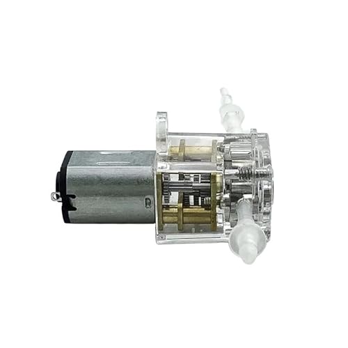 HamPaesk 1 stück Schlauchpumpe Dosierpumpe Wasserpumpe Medizinische Pharma Schönheit Gerät Flüssigkeit Microflow 1 ml(Rated Voltage 6V) von HamPaesk