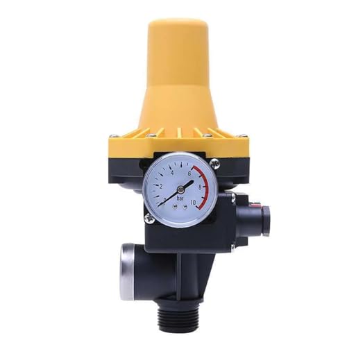 HamPaesk 1 stück Wasserpumpendruckregler Wasserpumpe Automatischer Reglerschalter Mit Zähler Automatischer Start-Stopp-Wassermangelschutz von HamPaesk
