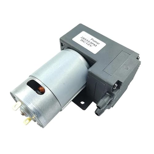 HamPaesk 12 V DC 10 l/min – 80 kPa Hochdurchfluss-Hochdruck-Vakuumpumpe for Aufblasen von Bastelverpackungen von HamPaesk