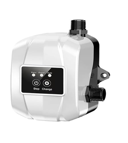 HamPaesk 1pc 24V 150W Warmwasserbereiter-Druckerhöhungspumpe EIN-Knopf-Start und Stopp Stiller Doppel-Knopf-Druck for Sprinkler von HamPaesk