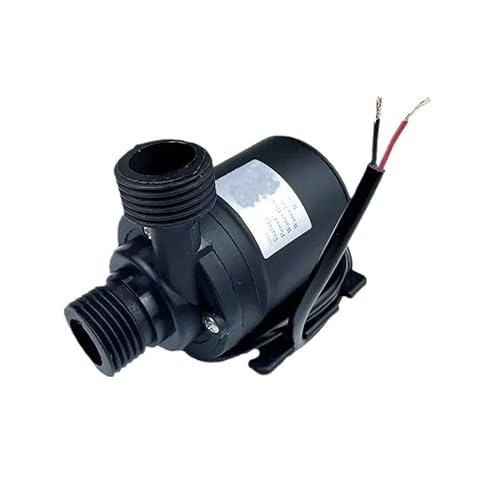 HamPaesk 1pc DC24V Bürstenlosen Motor Wasser Zirkulation Solar Wasserpumpen for Touring RV Brunnen Aquarium(12V Wire Connection) von HamPaesk