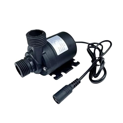 HamPaesk 1pc DC24V Bürstenlosen Motor Wasser Zirkulation Solar Wasserpumpen for Touring RV Brunnen Aquarium(DC12V Connection) von HamPaesk