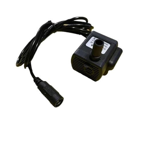 HamPaesk 1pc Wasserpumpe 3-9V USB Stecker 12V Hydrokultur Kühlung Zirkulierende Aquarium Pet Trinken Stille Bürstenlosen Tauch(5800-DC12V) von HamPaesk