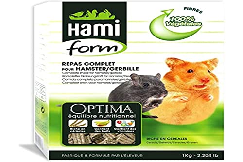 Hamiform Vollmahlzeit für Hamster und Rennmäuse, 0,900 kg von HAMIFORM