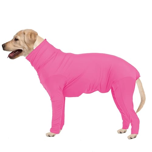 Hamiledyi Hunde-Einteiler, Anti-Lecken, chirurgischer Genesungsanzug für Hunde, Alternative nach Operationen, Hundeausfallanzug für weibliche männliche Neuter-Hunde, Claming-Pyjama, Rosa, Größe L Hamiledyi Hunde-Einteiler, Anti-Lecken, chirurgischer Genesungsanzug für Hunde, Alternative nach Operationen, Hundeausfallanzug für weibliche männliche Neuter-Hunde, Claming-Pyjama, Rosa, Größe L von Hamiledyi