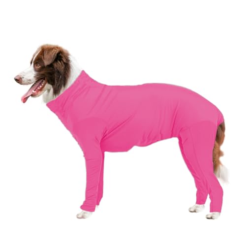 Hamiledyi Hunde-Einteiler, Anti-Lecken, chirurgischer Genesungsanzug für Hunde, Alternative nach Operationen, Hundeausfallanzug für weibliche und männliche Neuter-Hunde, Claming-Pyjama (Rosa, Größe M) Hamiledyi Hunde-Einteiler, Anti-Lecken, chirurgischer Genesungsanzug für Hunde, Alternative nach Operationen, Hundeausfallanzug für weibliche und männliche Neuter-Hunde, Claming-Pyjama (Rosa, Größe M) von Hamiledyi