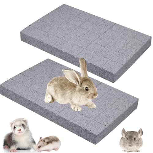 Hamiledyi Kratzfußpolster für Kaninchen, Krallenpolster, kleine Tiere, Lava-Schleifzähne, Stein, Hamster, Kauen, süße Bambus-Leckerli, Spielzeug für Meerschweinchen, Ratten, Rennmäuse, Chinchilla, Igel (7 Stück) Hamiledyi Kratzfußpolster für Kaninchen, Krallenpolster, kleine Tiere, Lava-Schleifzähne, Stein, Hamster, Kauen, süße Bambus-Leckerli, Spielzeug für Meerschweinchen, Ratten, Rennmäuse, Chinchilla, Igel (7 Stück) von Hamiledyi