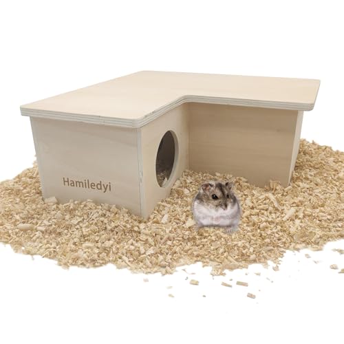 Hamiledyi Mehrkammer-Hamsterhaus, Labyrinth, 3-Zimmer-Verstecke und Tunnel, Erkundungsspielzeug für Hamster, Rennmäuse, Mäuse, Lemminge und andere kleine Haustiere Hamiledyi Mehrkammer-Hamsterhaus, Labyrinth, 3-Zimmer-Verstecke und Tunnel, Erkundungsspielzeug für Hamster, Rennmäuse, Mäuse, Lemminge und andere kleine Haustiere von Hamiledyi