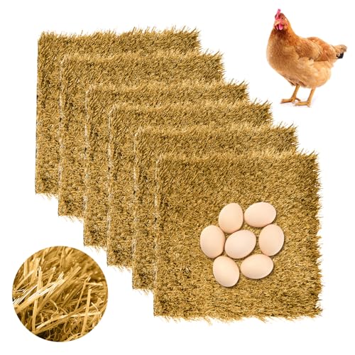 Hamiledyi Nistunterlagen für Hühner, 30,5 x 30,5 cm, waschbar, für Hühnerstall, Bettwäsche, Liege, Kunstrasenteppich, Kunstrasenmatte, Garten, Rasen, Innen- und Außenbereich, Bettwäsche für Huhn, Hamiledyi Nistunterlagen für Hühner, 30,5 x 30,5 cm, waschbar, für Hühnerstall, Bettwäsche, Liege, Kunstrasenteppich, Kunstrasenmatte, Garten, Rasen, Innen- und Außenbereich, Bettwäsche für Huhn, von Hamiledyi