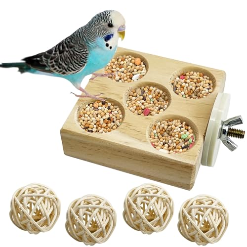 Hamiledyi Vogelspielzeug für Papageien, natürliches Holz, Kauspielzeug, Sittich, Hängespielzeug, Papageienkäfig, Beißspielzeug, Holzplattform, Futterstation, Training, Futtersuche für Nymphensittiche, Hamiledyi Vogelspielzeug für Papageien, natürliches Holz, Kauspielzeug, Sittich, Hängespielzeug, Papageienkäfig, Beißspielzeug, Holzplattform, Futterstation, Training, Futtersuche für Nymphensittiche, von Hamiledyi