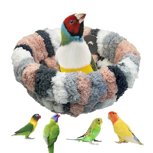 Hamiledyi Warmes Kuschelhütte, Vogelbett, flauschiges Vogelbett, Papageiennest, Hängematte, Vogelhaus, Plüsch, kuschelige Vogelhängematte für Sittiche, Nymphensittiche, Sittiche, Sittiche, Sittiche, Hamiledyi Warmes Kuschelhütte, Vogelbett, flauschiges Vogelbett, Papageiennest, Hängematte, Vogelhaus, Plüsch, kuschelige Vogelhängematte für Sittiche, Nymphensittiche, Sittiche, Sittiche, Sittiche, von Hamiledyi