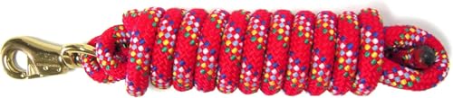 Hamilton Hundeleine, Polyseil, extra schwer, 5/8" x 10', Konfetti rot Hamilton Hundeleine, Polyseil, extra schwer, 5/8" x 10', Konfetti rot von Hamilton