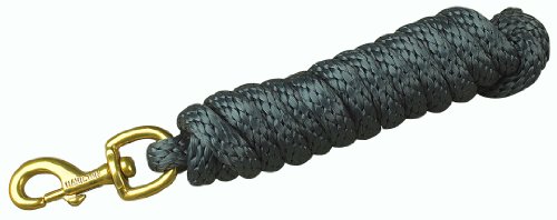 Hamilton Poly-Leine mit Bolzenverschluss, Graphit, 1,6 cm dick x 3 m lang Hamilton Poly-Leine mit Bolzenverschluss, Graphit, 1,6 cm dick x 3 m lang von Hamilton