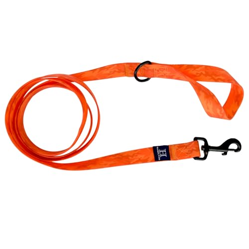 Hamilton Wasserdichte Hundeleine, verstellbare orangefarbene Hundeleine, PVC-laminiert, leichte Haustierleine für Hunde, Größe M/L Hamilton Wasserdichte Hundeleine, verstellbare orangefarbene Hundeleine, PVC-laminiert, leichte Haustierleine für Hunde, Größe M/L von Hamilton