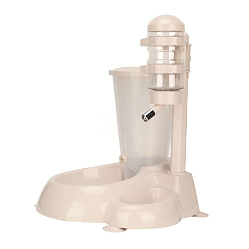 Hamwesh Haustierwasserspender, Rotierbare und Häufbare Autodreher mit 500 Ml Trinkwassereimer und 800 G Getreidespeicher Eimer für Hunde Katzen Hamwesh Haustierwasserspender, Rotierbare und Häufbare Autodreher mit 500 Ml Trinkwassereimer und 800 G Getreidespeicher Eimer für Hunde Katzen von Hamwesh