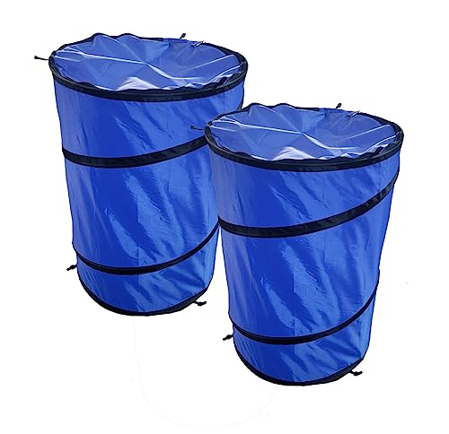 Handler Choice Regulation Hoopers Fässer (2 Stück) – Blau – 50,8 cm Durchmesser, 73,7 cm hoch von Handers Choice