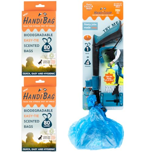 Handiscoop Easy Carry & Walk Schaufel und 160 Beutel Handiscoop Easy Carry & Walk Schaufel und 160 Beutel von Handiscoop