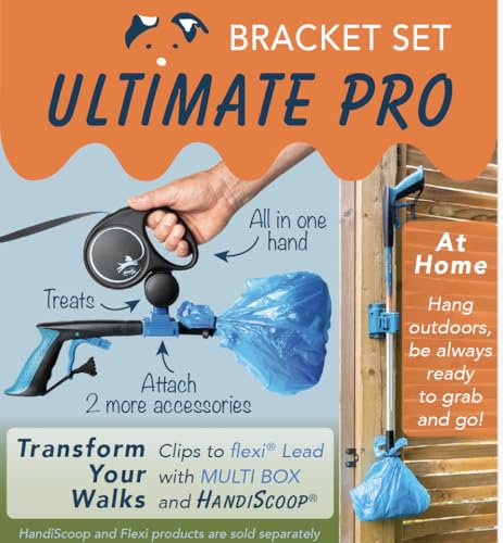 Handiscoop Systems Ultimate Pro Halterungsset, Universal-Montagesystem Scoops kompatibel mit Rollstühlen, Kinderwagen und Gehhilfen usw., Mehrzweck-Clip-On-Halterung Handiscoop Systems Ultimate Pro Halterungsset, Universal-Montagesystem Scoops kompatibel mit Rollstühlen, Kinderwagen und Gehhilfen usw., Mehrzweck-Clip-On-Halterung von Handiscoop