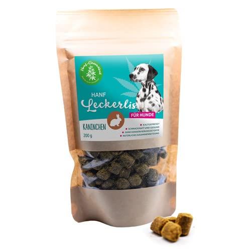 Hundeleckerli, Hanfeckerli, Hundesnack, Kaninchen Leckerei für Hunde - Kaninchengeschmack 200g-Hanföl für Hunde, Snack, 100% Natur Hundeleckerli, Hanfeckerli, Hundesnack, Kaninchen Leckerei für Hunde - Kaninchengeschmack 200g-Hanföl für Hunde, Snack, 100% Natur von Hanf-Gesundheit