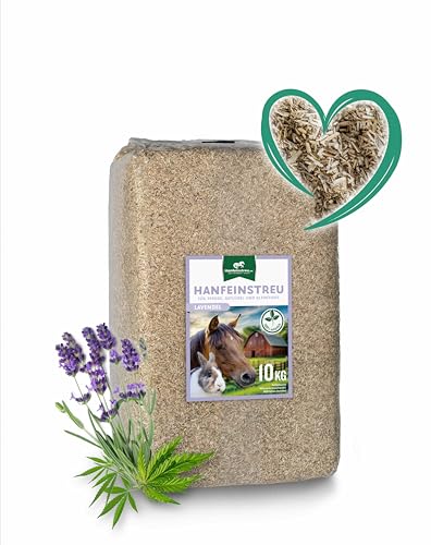 Hanfeinstreu mit Lavendel für Kleintiere, Hühner und Pferde, 100 Liter, 100% Naturprodukt, Extrem Saugfähig, Staubarm, Geruchsbindend, Nachhaltig und Langlebig Hanfeinstreu mit Lavendel für Kleintiere, Hühner und Pferde, 100 Liter, 100% Naturprodukt, Extrem Saugfähig, Staubarm, Geruchsbindend, Nachhaltig und Langlebig von Hanfeinstreu.de