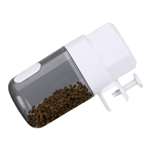 Regulierbarer Aquarium-Futterspender für Fische, Auto-Timer, batteriebetrieben, für Trockenfutter, Pellets und Flocken Regulierbarer Aquarium-Futterspender für Fische, Auto-Timer, batteriebetrieben, für Trockenfutter, Pellets und Flocken von Hangsu
