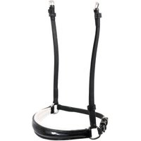 Hans Melzer Horse Equipment Hans Melzer Reithalfter hannoversch LACK schwarz/silber weiß unterlegt Pony Hans Melzer Horse Equipment Hans Melzer Reithalfter hannoversch LACK schwarz/silber weiß unterlegt Pony von Hans Melzer Horse Equipment