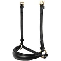 Hans Melzer Horse Equipment Hans Melzer Reithalfter hannoversch schwarz/messing VB/ COB (Vollblut) von Hans Melzer Horse Equipment