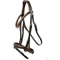 Hans Melzer Horse Equipment Hans Melzer Trense Bredeneek braun/messing Pony Hans Melzer Horse Equipment Hans Melzer Trense Bredeneek braun/messing Pony von Hans Melzer Horse Equipment