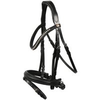 Hans Melzer Horse Equipment Hans Melzer Trense Valluhn schwarz/silber schwedisches Reithalfter Pony Hans Melzer Horse Equipment Hans Melzer Trense Valluhn schwarz/silber schwedisches Reithalfter Pony von Hans Melzer Horse Equipment