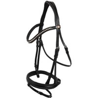 Hans Melzer Horse Equipment Hans Melzer Trense Wiesbaden schwarz/silberne Kristalle schwarz unterlegt Pony Hans Melzer Horse Equipment Hans Melzer Trense Wiesbaden schwarz/silberne Kristalle schwarz unterlegt Pony von Hans Melzer Horse Equipment