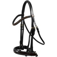 Hans Melzer Horse Equipment Hans Melzer Kandare Krusemark schwarz/braun messing LACK Pony Hans Melzer Horse Equipment Hans Melzer Kandare Krusemark schwarz/braun messing LACK Pony von Hans Melzer Horse Equipment
