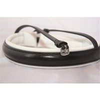 Hans Melzer Horse Equipment Hans Melzer Kandarenreithalfter Hamburg schwarz/silber weiß unterlegt Hans Melzer Horse Equipment Hans Melzer Kandarenreithalfter Hamburg schwarz/silber weiß unterlegt von Hans Melzer Horse Equipment