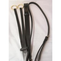 Hans Melzer Horse Equipment Hans Melzer Martingal schwarz/messing/Warmblut von Hans Melzer Horse Equipment