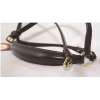Hans Melzer Horse Equipment Hans Melzer Reithalfter hannoversch braun/messing Pony von Hans Melzer Horse Equipment