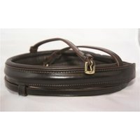Hans Melzer Horse Equipment Hans Melzer Reithalfter standard englisch kombiniert braun/messing Pony Hans Melzer Horse Equipment Hans Melzer Reithalfter standard englisch kombiniert braun/messing Pony von Hans Melzer Horse Equipment