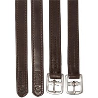 Hans Melzer Horse Equipment Hans Melzer Steigbügelriemen Softtouch braun braun 1,3 m von Hans Melzer Horse Equipment