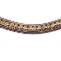 Hans Melzer Horse Equipment Hans Melzer Stirnriemen Berlin braun mit kleinen honigfarbenen Steinen Pony Hans Melzer Horse Equipment Hans Melzer Stirnriemen Berlin braun mit kleinen honigfarbenen Steinen Pony von Hans Melzer Horse Equipment