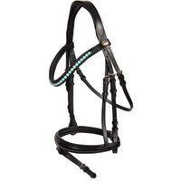 Hans Melzer Horse Equipment Hans Melzer Trense Saison 2024 englisch kombiniert powder green VB/ COB (Vollblut) von Hans Melzer Horse Equipment