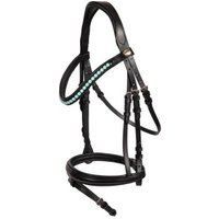 Hans Melzer Horse Equipment Hans Melzer Trense Saison 2024 englisch kombiniert powder green WB (Warmblut) von Hans Melzer Horse Equipment